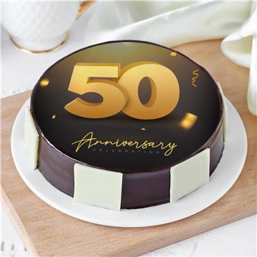 50th Photo Cake